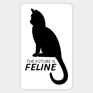 Cat - The future is feline Magnet